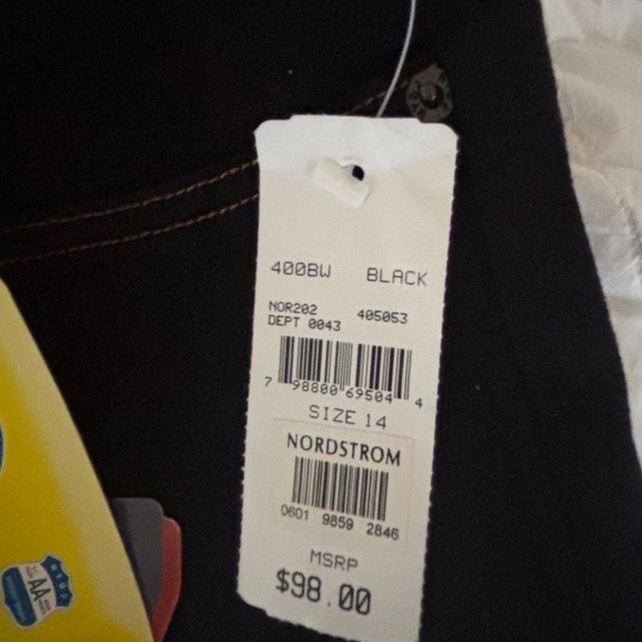 NWT NYDJ Flare Jeans Black Size 14 - Picture 2 of 8